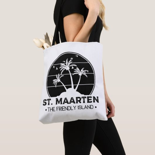 St. Maarten Die freundliche Insel Sint Martin Tasche (Von Nahem)