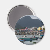St. Maarten Harborside Magnet (Vorderseite/Rückseite)