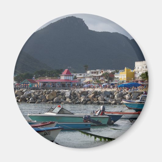 St. Maarten Harborside Magnet (Vorne)
