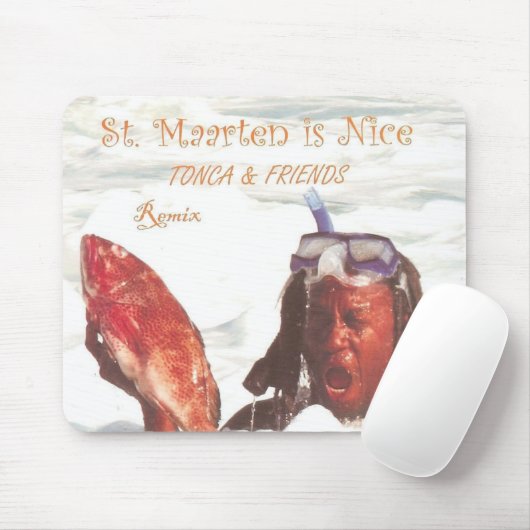 St. Maarten ist Nizza Mousepad (Mit Mouse)