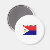 St. Maarten Magnet (Vorderseite/Rückseite)
