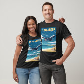 St Maarten - Maho Beach Aviation T-Shirt (Unisex)