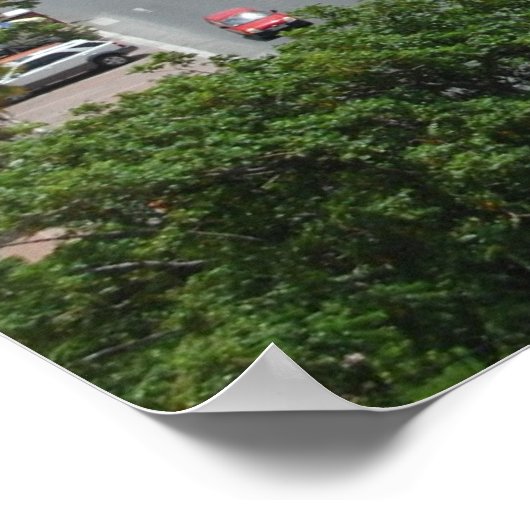 St. Maarten - Marigot Bay Poster Print (Ecke)