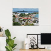 St. Maarten - Marigot Bay Poster Print (Heimbüro)