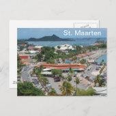 St. Maarten - Marigot Bay Postkarte (Vorne/Hinten)