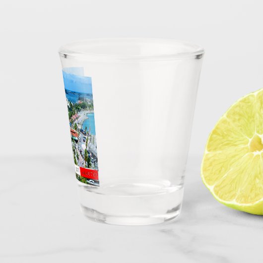 St. Maarten - Marigot Bay Schnapsglas (Rechts)