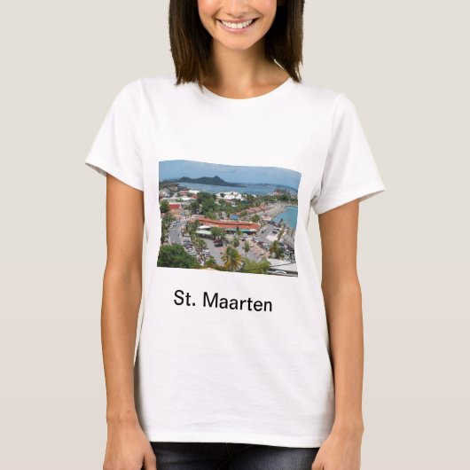 St. Maarten - Marigot Bay T-Shirt (Vorderseite)