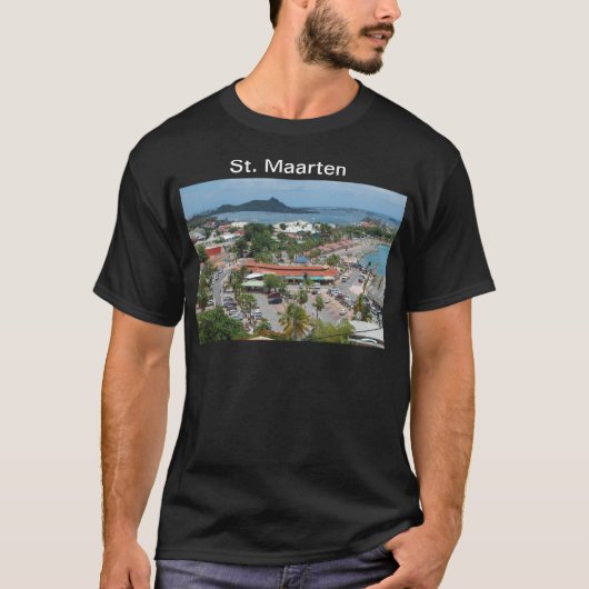 St. Maarten - Marigot Bay T-Shirt (Vorderseite)