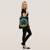 St. Maarten Ocean Aqua Blue Gradient Sint Martin Tasche (Am Model)