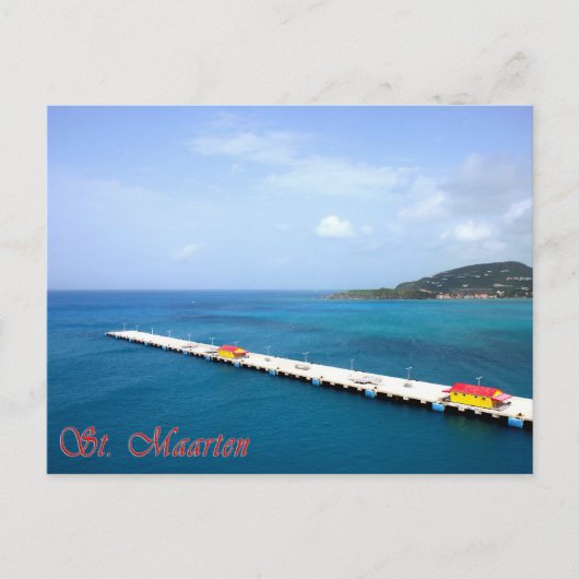 St. Maarten PostCard Postkarte (Vorderseite)
