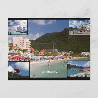 St. Maarten Postkarte