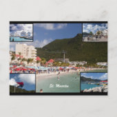 St. Maarten Postkarte (Vorderseite)
