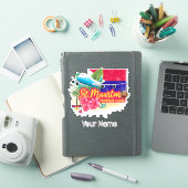 St. Maarten Retro Karibik Vintage Insel Flugzeug Aufkleber (iPad Hülle)