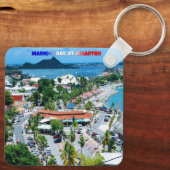 St. Maarten - Schlüsselanhänger Marigot Bay (Rückseite)