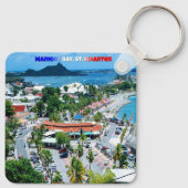 St. Maarten - Schlüsselanhänger Marigot Bay (Rückseite)