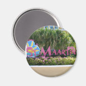 St. Maarten Sign Magnet (Vorderseite/Rückseite)