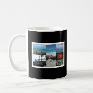 St. Maarten-Sint Martin Fotografy Collage Kaffeetasse