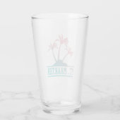 St. Maarten | Sint Martin Gradient Glas (Rückseite)