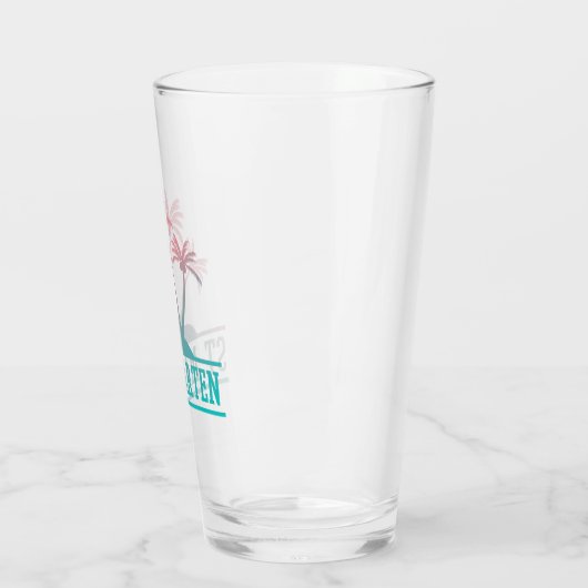 St. Maarten | Sint Martin Gradient Glas (Links)