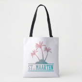 St. Maarten | Sint Martin Gradient Tasche (Vorderseite)