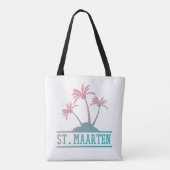 St. Maarten | Sint Martin Gradient Tasche (Rückseite)