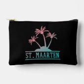 St. Maarten | Sint Martin Gradient Zubehörtasche (Vorderseite)