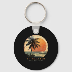 St. Maarten Smx Strand Surfen Reise St. Martin Va Schlüsselanhänger
