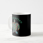 St Maarten Tribal Turtle Kaffeetasse (Vorderseite Links)