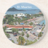 St. Maarten - Untersetzer Marigot Bay (Vorne)