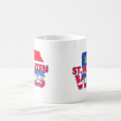 St. Maarten vibes Caribbean island flag mug Kaffeetasse (Mittel)