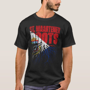 St. Maartener Roots Sint Maarten Heritage Flag T-Shirt