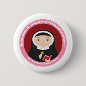 St. Madeleine Sophie Barat Button (Vorderseite)