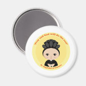 St. Magdalen Canossa Magnet (Vorderseite/Rückseite)