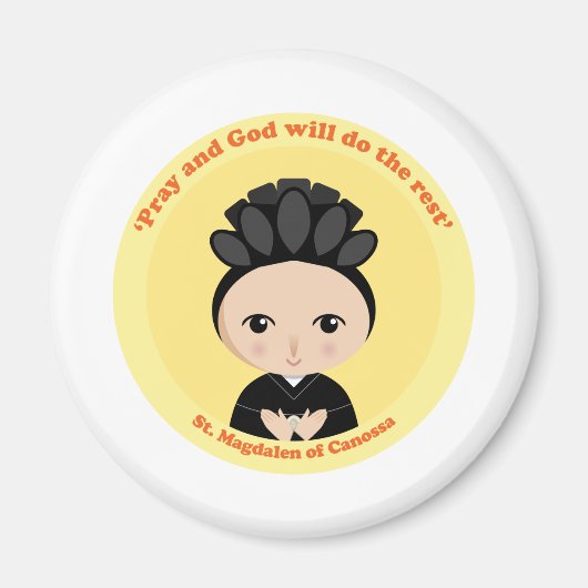 St. Magdalen Canossa Magnet (Vorne)