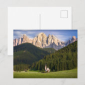St. Magdalena | Val di Funes Postkarte (Vorne/Hinten)