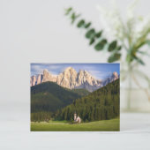 St. Magdalena | Val di Funes Postkarte (Stehend Vorderseite)