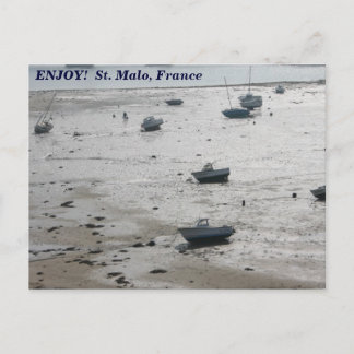 St. Malo, Frankreich Postkarte