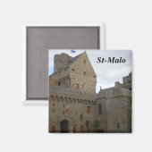 St-Malo Magnet (Vorderseite/Rückseite)