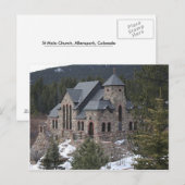 St. Malo, St. Malo Church Postkarte (Vorne/Hinten)