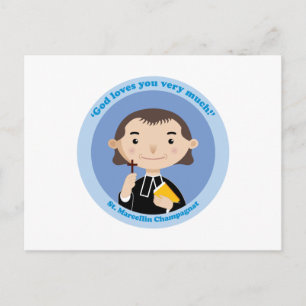 St. Marcellin Champagnat Postkarte