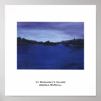 St Margaret Island Poster