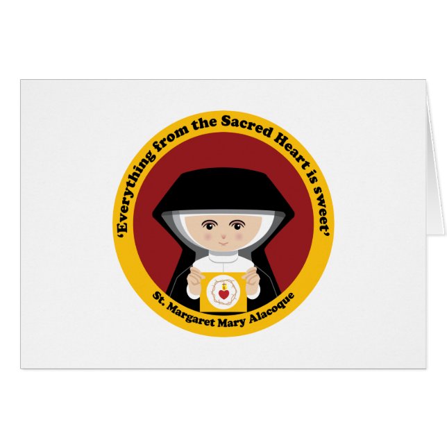 St. Margaret Mary Alacoque (Vorderseite (Horizontal))