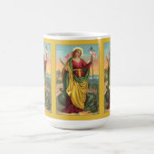 St. Margaret mit dem Banner Drache und Auferstehun Kaffeetasse (Mittel)