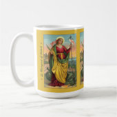 St. Margaret mit dem Banner Drache und Auferstehun Kaffeetasse (Links)