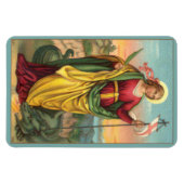 St. Margaret mit dem Banner Drache und Auferstehun Magnet (Horizontal)