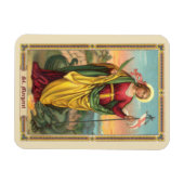 St. Margaret mit dem Banner Drache und Auferstehun Magnet (Horizontal)