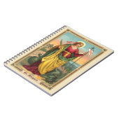 St. Margaret mit dem Banner Drache und Auferstehun Notizblock (Linke Seite)