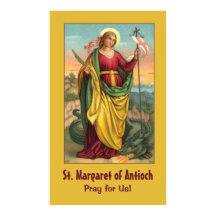 St. Margaret mit dem Banner Drache und Auferstehun