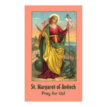 St. Margaret mit dem Banner Drache und Auferstehun