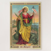 St. Margaret mit dem Banner Drache und Auferstehun Puzzle (Vertikal)